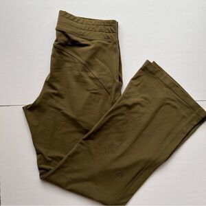 lululemon athletica Olive Wide Leg Pants
